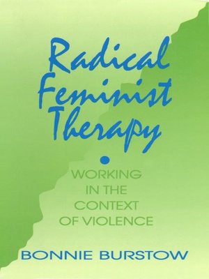 cover image of Radical Feminist Therapy